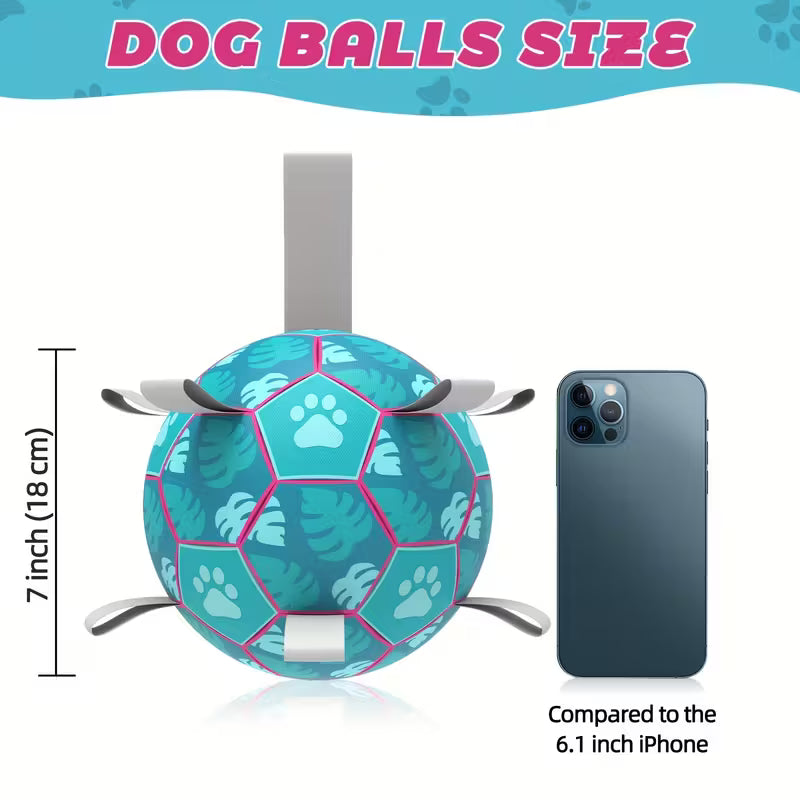 Inflatable Rubber Dog Soccer Ball