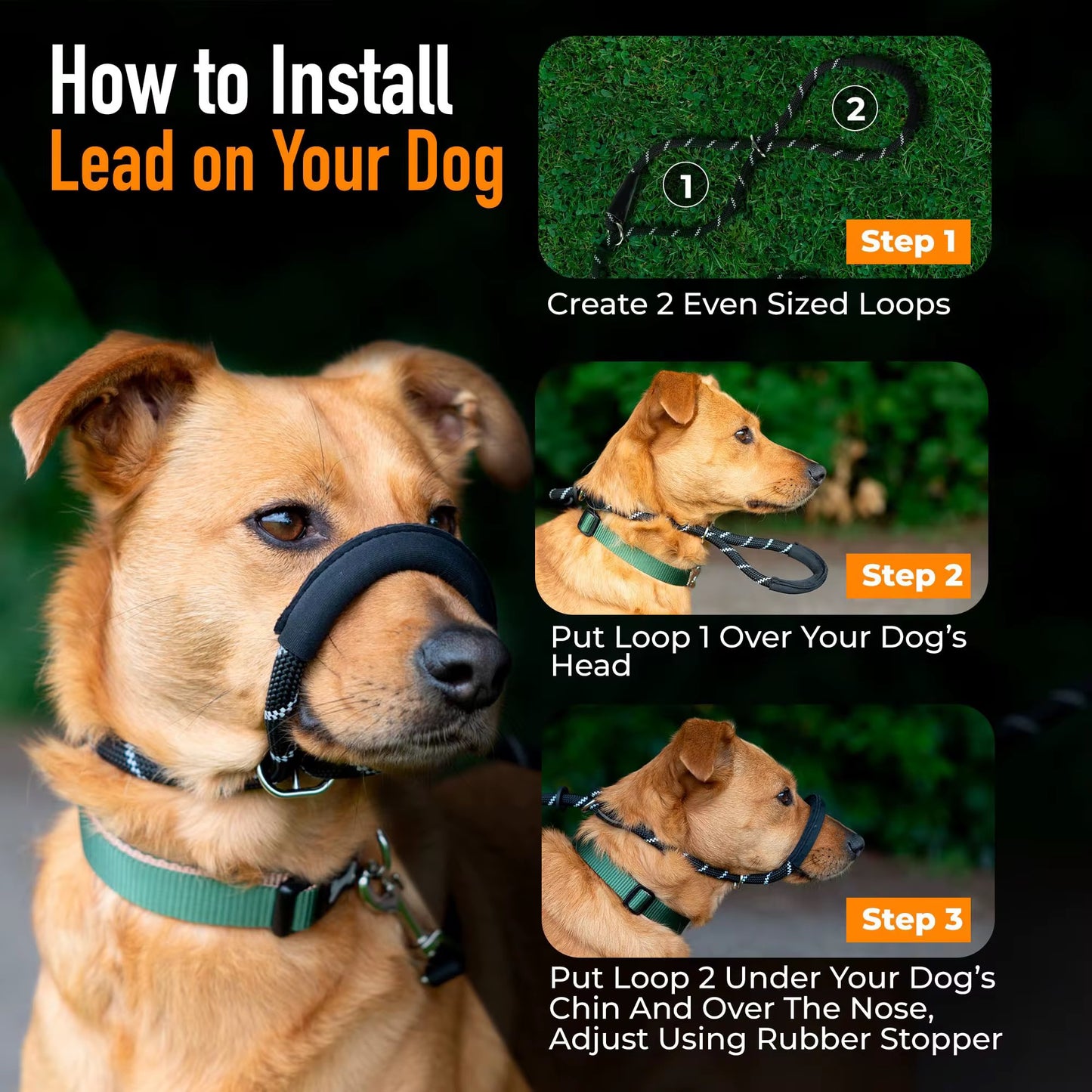 Figure 8 Padded Training Slip Leash