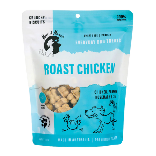 ROAST CHICKEN NATURAL DOG TREATS 90g